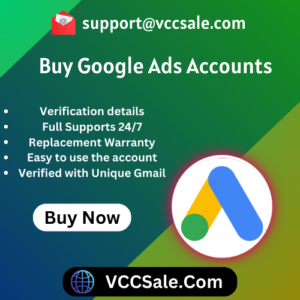 Buy Google Ads Accounts- VCCSale.Com
